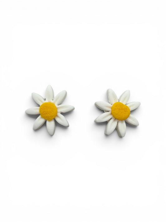 Daisy – madeliefjes oorbellen speels en zomers