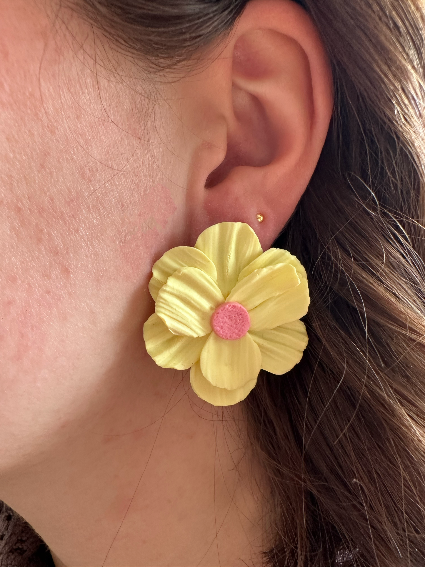 Sunny Bloom – gele bloem oorbellen vrolijk