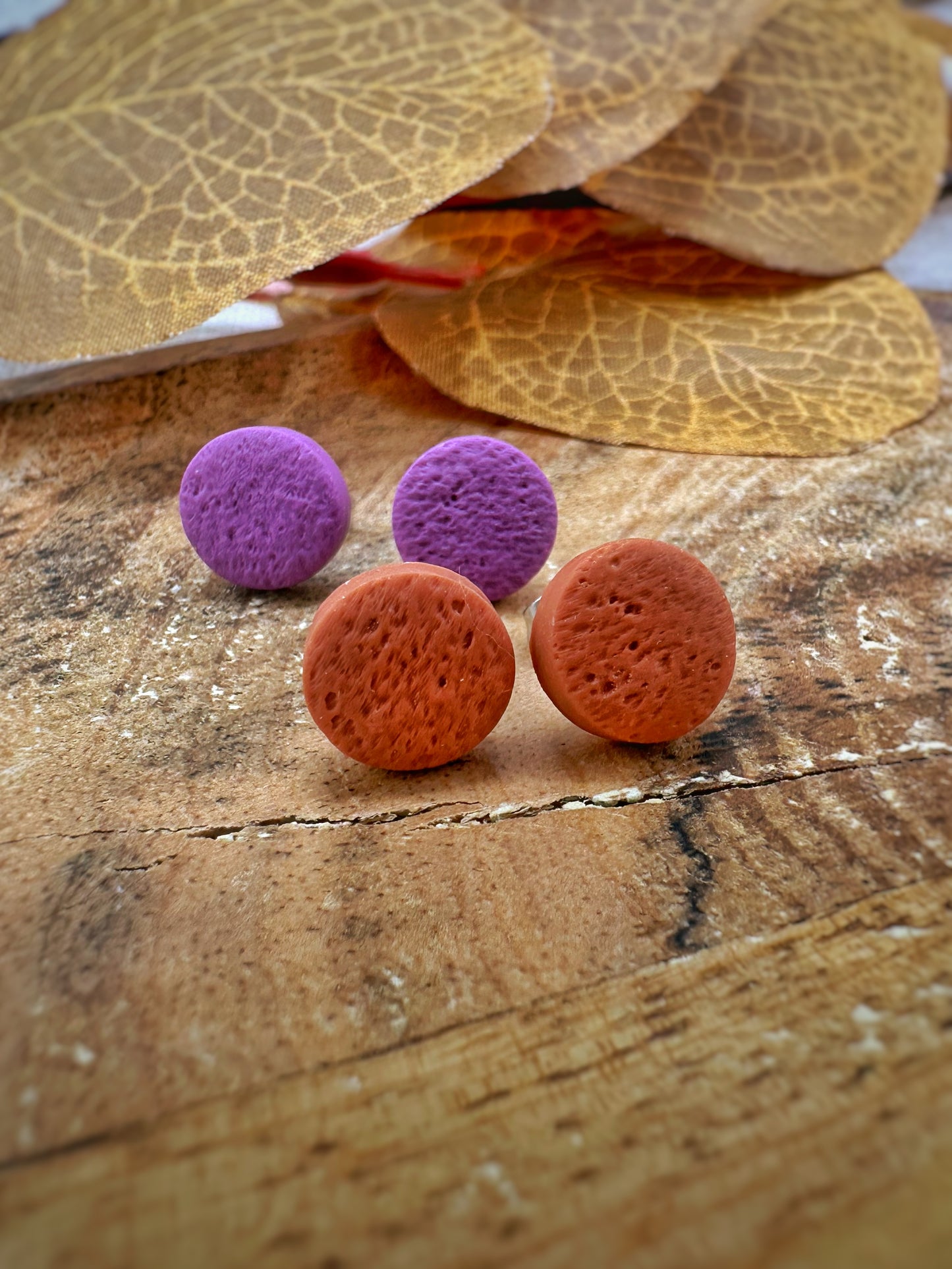 Sophie – Donker Oranje & Paars