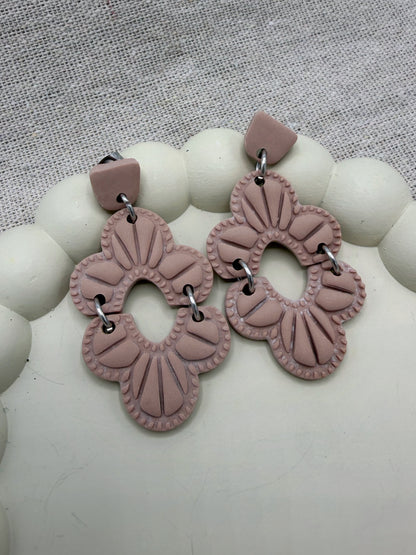 oorbellen dames vera beige
